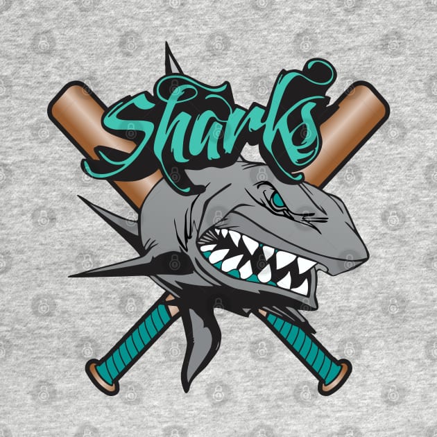 Sharks Ball Club by DavesTees